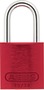 Padlock 72/30 red front view